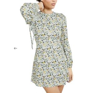 TED Baker Kyyle Floral Print Mini Dress Size Ted 1/ US 4